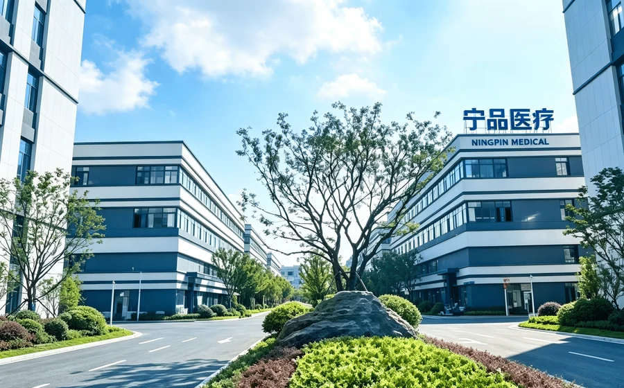 Wuhu Ningpin Medical facility, medical device components machining base